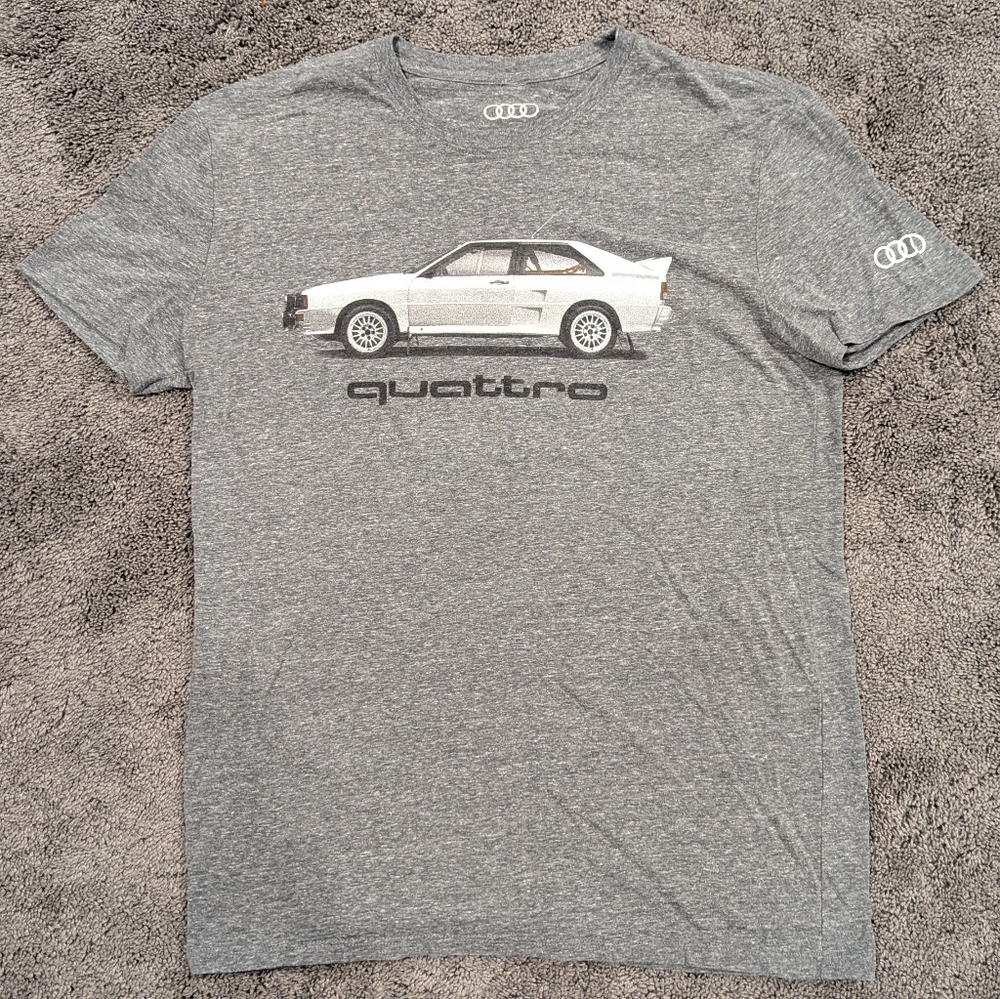 Audi Quattro Gray T-Shirt